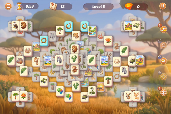 Safari Story Mahjong-screenshot