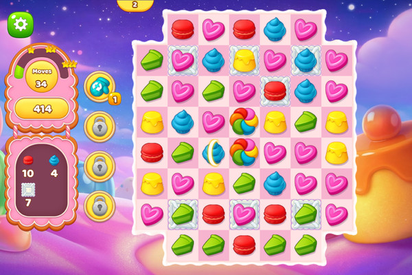 Cookie Land 2: Sweet Hearts-screenshot