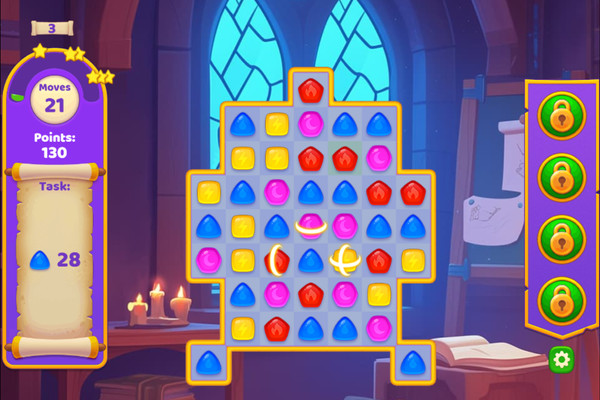 Magic & Wizards Match 2-screenshot