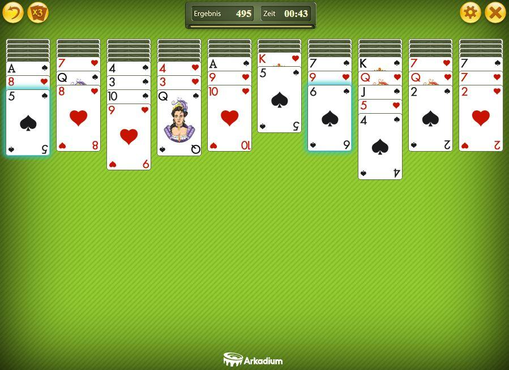 Spider Solitaire-screenshot