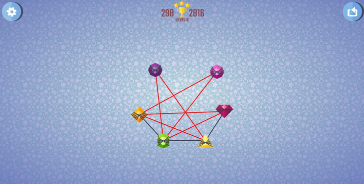 Untangle The Gems-screenshot