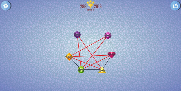 Untangle The Gems-screenshot