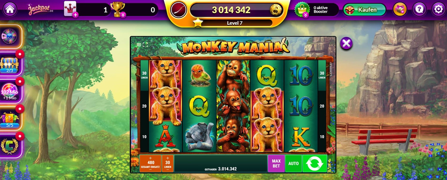 Monkey Mania-screenshot