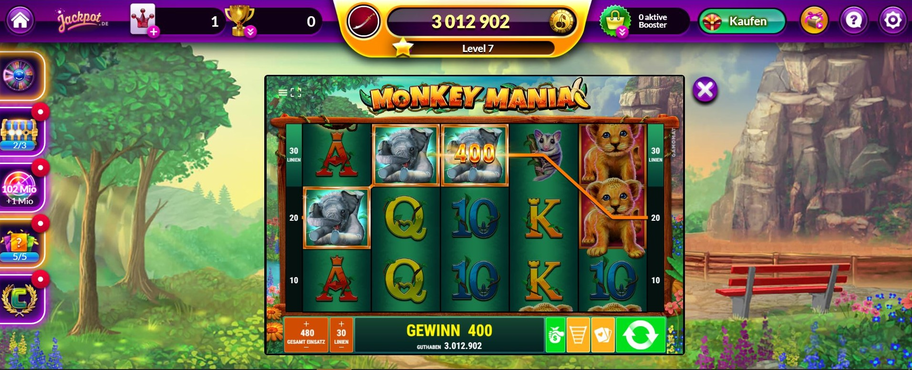 Monkey Mania-screenshot