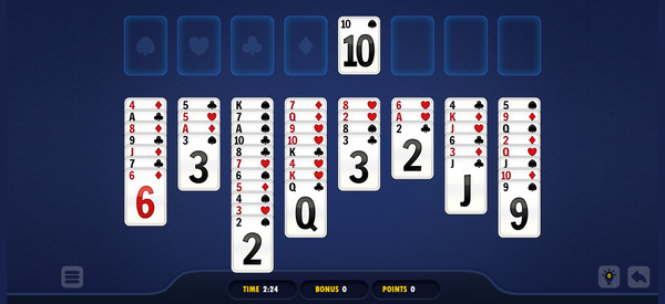 Freecell Solitaire Blue-screenshot