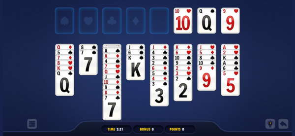 Freecell Solitaire Blue-screenshot
