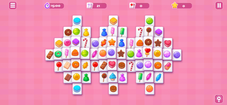 Solitaire Mahjong Candy-screenshot