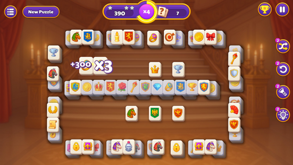 Kings and Queens Mahjong-screenshot