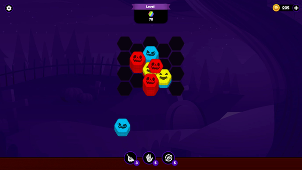 Hexa Sort Trick or Treat-screenshot