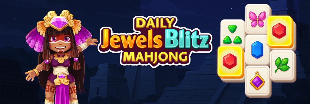 Daily Jewels Blitz Mahjong