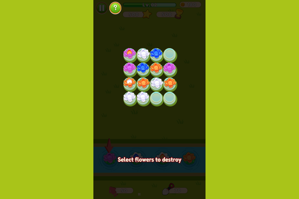 Merge Flowers-screenshot