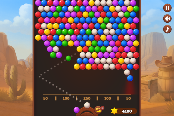 Bubble Shooter Wild West-screenshot