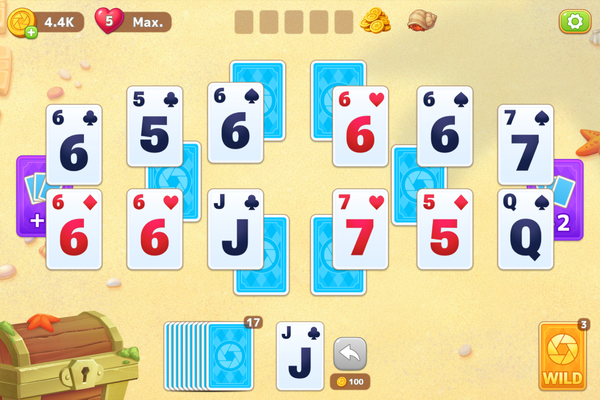 Solitaire Tripeaks Escapes-screenshot
