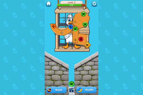 Goose Rescue: Screw Sort-screenshot