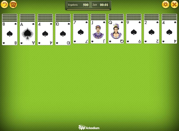 Spider Solitaire-screenshot