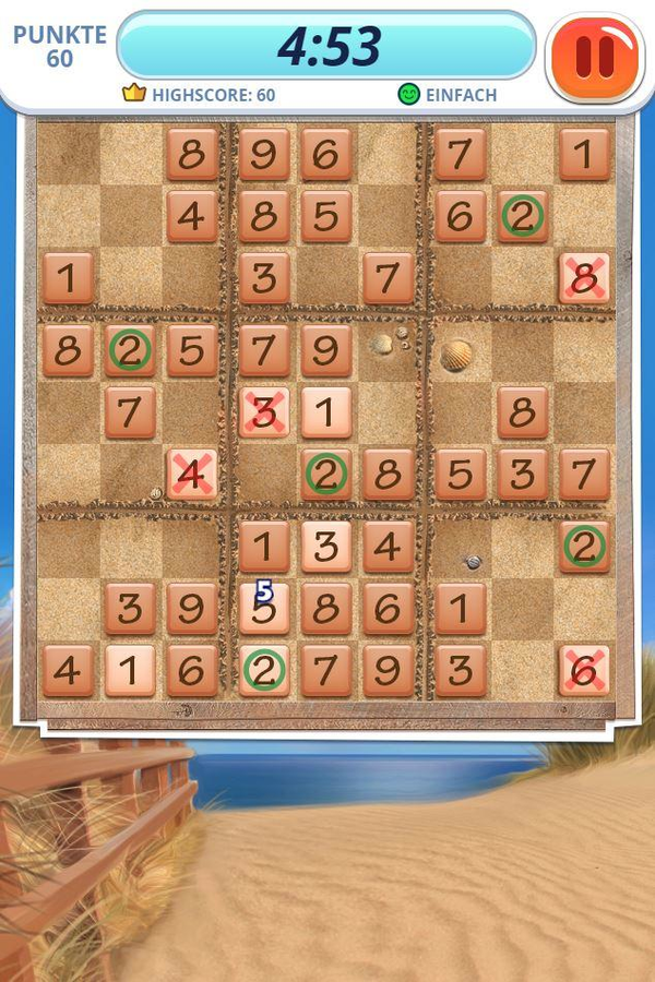 Beach Sudoku-screenshot