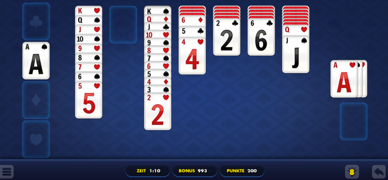 Daily Solitaire Blue-screenshot