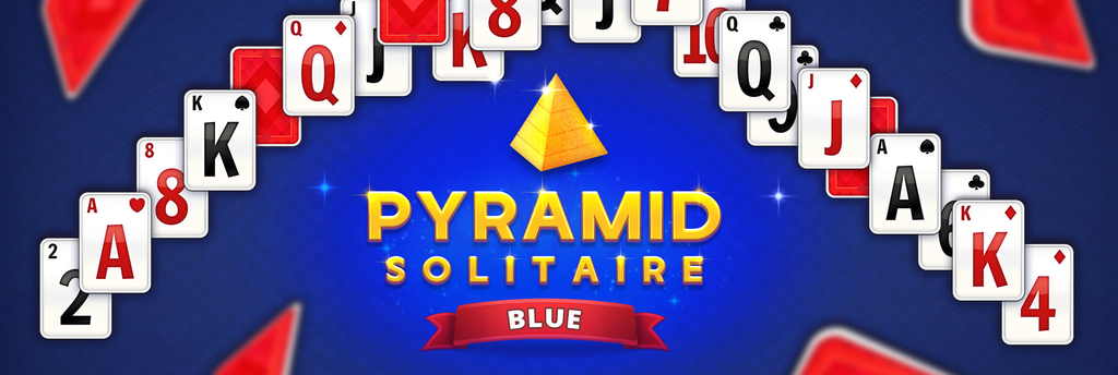 Pyramid Solitaire Blue