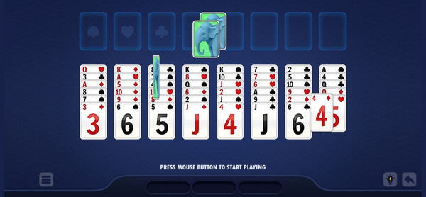 Freecell Solitaire Blue-screenshot