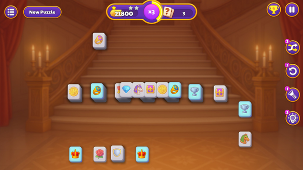 Kings and Queens Mahjong-screenshot