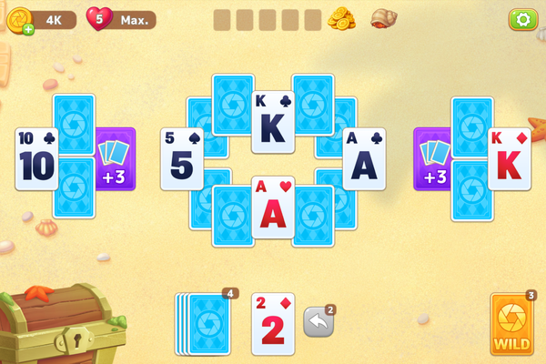 Solitaire Tripeaks Escapes-screenshot