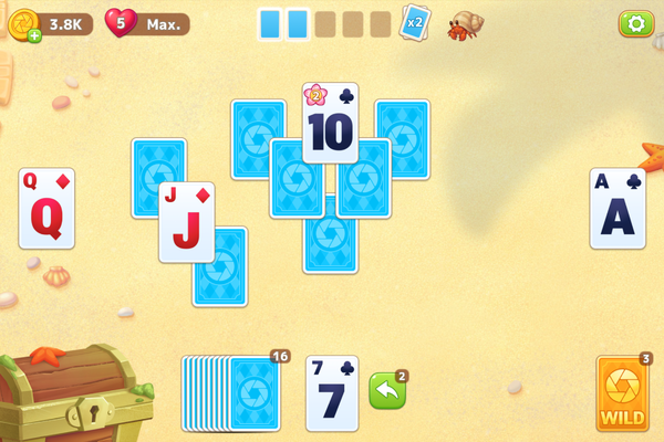 Solitaire Tripeaks Escapes-screenshot