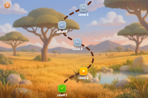 Safari Story Mahjong-screenshot