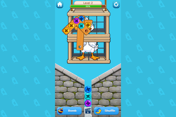 Goose Rescue: Screw Sort-screenshot