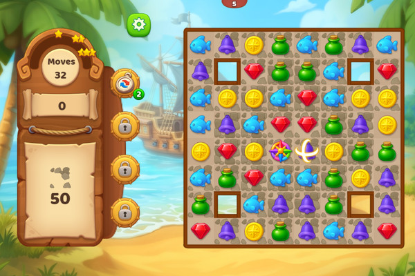 Pirate Story Match-screenshot