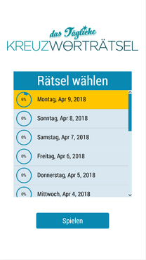 Tägliches Kreuzworträtsel-screenshot