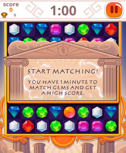 Mythical Jewels kostenlos spielen bei RTLspiele.de