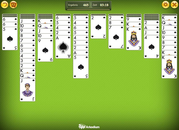 Spider Solitaire-screenshot