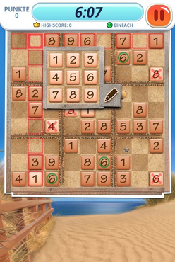 Beach Sudoku-screenshot