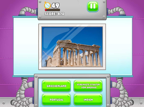 Geo-Quiz: Alien Academy-screenshot