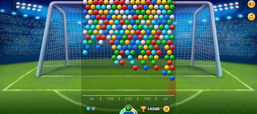 Bubble Shooter Soccer 2-screenshot