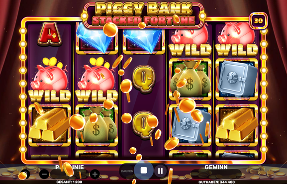 Piggy Bank Stacked Fortune-screenshot