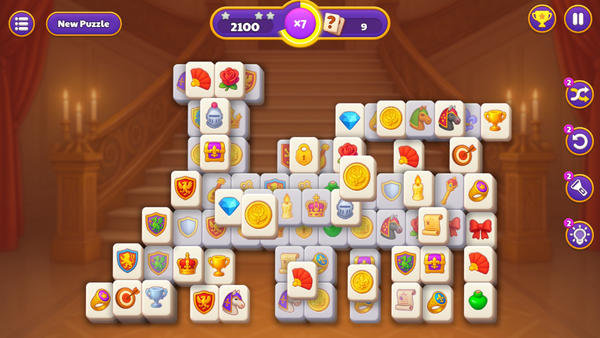 Kings and Queens Mahjong-screenshot