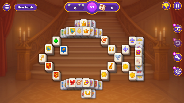 Kings and Queens Mahjong-screenshot