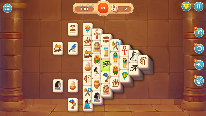 Wonders of Egypt Mahjong-screenshot