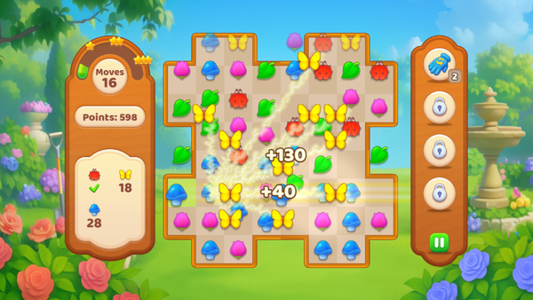 Royal Garden Match-screenshot