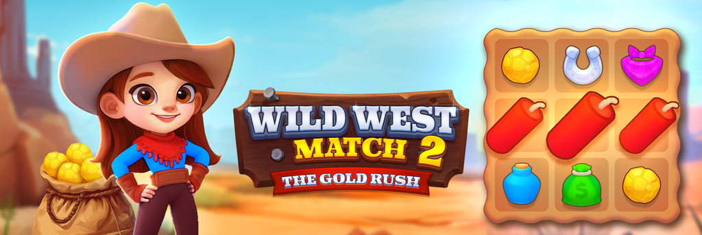 Wild West Match 2: The Gold Rush