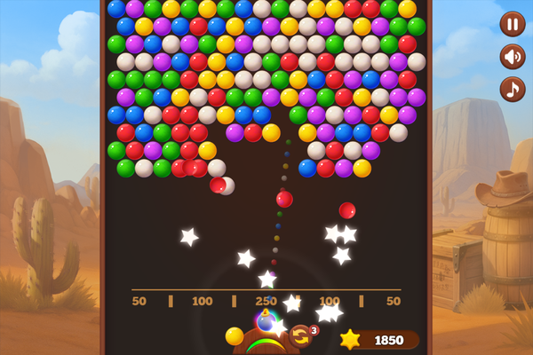 Bubble Shooter Wild West-screenshot