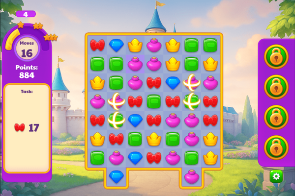 Kings and Queens Match 3-screenshot