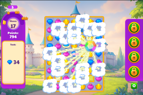 Kings and Queens Match 3-screenshot