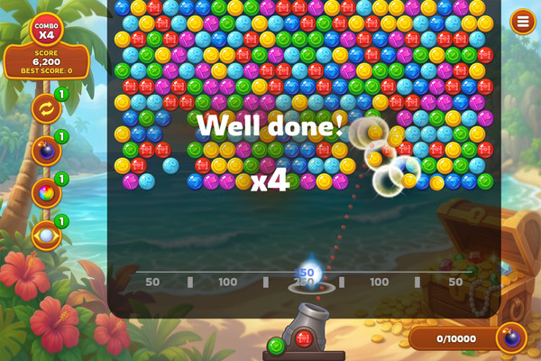 Bubble Shooter Pirate Treasures-screenshot