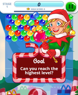 Bubble Charms Christmas-screenshot