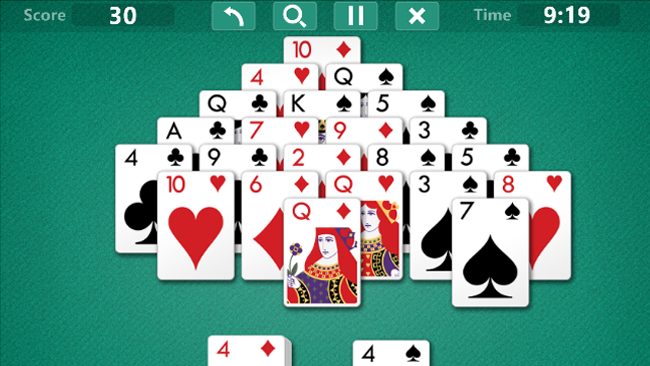 Pyramid Solitaire-screenshot