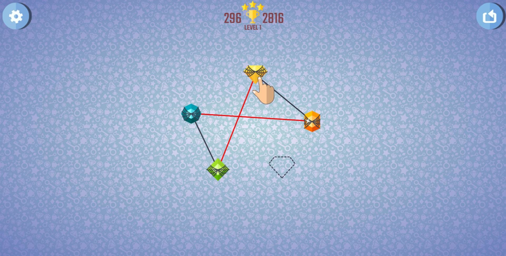 Untangle The Gems-screenshot