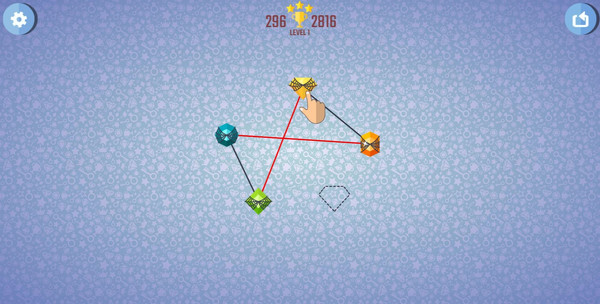 Untangle The Gems-screenshot