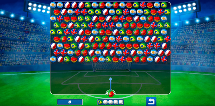 Bubble Shooter World Cup-screenshot